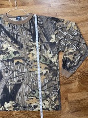 Vintage Mossy Oak Ace Sportswear Shirt Mens 2XL Break-Up Camo Made USA 90s