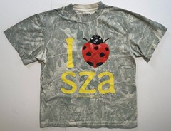 SZA Grand National Tour 2025 Official Merchandise Camo Ladybug Shirt Size M