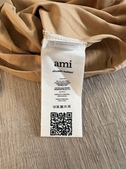 Ami Paris Men’s T-Shirt Size Large Embroidered