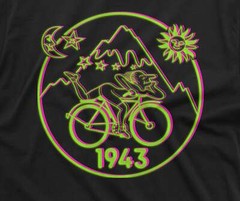 Bicycle Day 1943 T-Shirt Funny Bicycle Tee LSD Acid Dr Albert Hofmann T Shirt