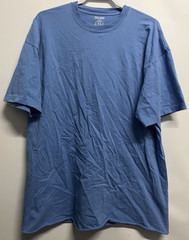 Finish Line Athletics FNL365 T Shirt Blue Cotton Men’s 2XL Top Crew *loose hem*