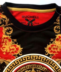 Men’s Bucheli Cotton T Shirt,Italian Style,Slim Fit,Stretch S M….A18.A