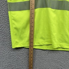 Carhartt Reflective Shirt Mens Medium Neon Yellow Pocket T High Visibility Work