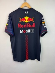 Castore Oracle Red Bull Racing F1 Mens 2023 Team Tshirt Navy Blue Size M