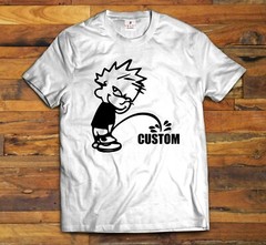 PEEING CALVIN CUSTOM T-SHIRT