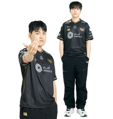 2025 T1 Worlds Uniform Black Jersey League of Legends LOL / From Official store