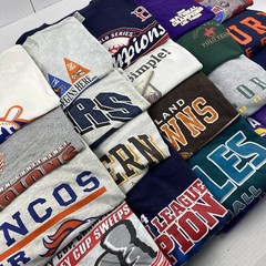 Wholesale Lot of 20 Men’s Sports Tee Shirts (Size Breakdown in Desc)