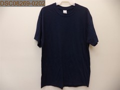 QTY = 3: NWOT Gildan Heavy Cotton, L, Large, Navy, T-Shirt
