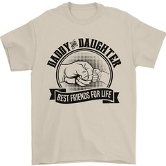 Daddy & Daughter Best Friends Fathers Day Mens T-Shirt 100% Cotton