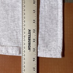 Vintage Hanes Heavyweight 50/50 Men’s M Gray T Shirt Made In USA Ames Iowa 1994