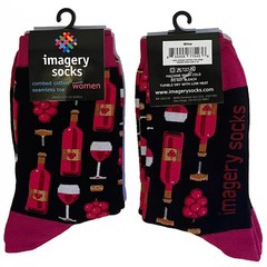Womens Wine Socks – Combed Cotton Soft
