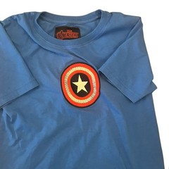 Marvel Avengers Captain America Shield Logo Short Sleeve T-Shirt