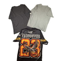 MIXED LOT OF 6 Men’s M T Shirts Playboy/Vancouver/Rock/Irish/Ecko SEE DESCRIPTIO