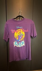 Vintage Disney Blizzard Beach T Shirt Men’s M Purple Graphic Tee Walt Disney Wor