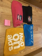 McDonalds Promotion T-Shirt Lot Of 25 Sizes Vary Fast Free Shipping
