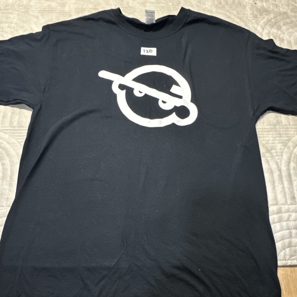 Fruit of the Loom Men’s Urban Air Adventure Park Black Graphic Cotton T-Shirt L