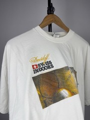 Vintage 90s Nike Swiss Indoors Basel Davidoff Tennis T-Shirt Men’s XXL Size