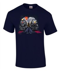 Broadway Twentieth Century Limiteds at Night Authentic Railroad T-Shirt [50]
