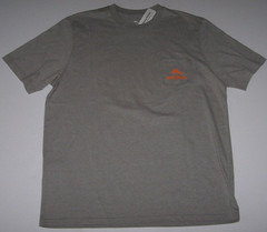 NWT Tommy Bahama Gray Heather FETCHIN’ WAVES Surfing DOGS Tee T-Shirt Men’s L