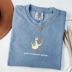 Goose Teacher Shirt Funny Teacher Tee Back To School Team Teacher Gift Tee