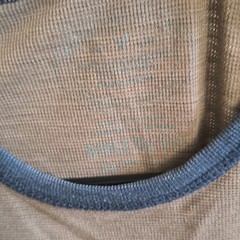 American Eagle Outfitters Men’s S Gray Blue Raglan Long Sleeve Crew Graphic Tee