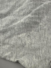 Vintage Hanes Shirt Mens Medium Gray Long Sleeve Wolf Biker Rally 2002 Tee