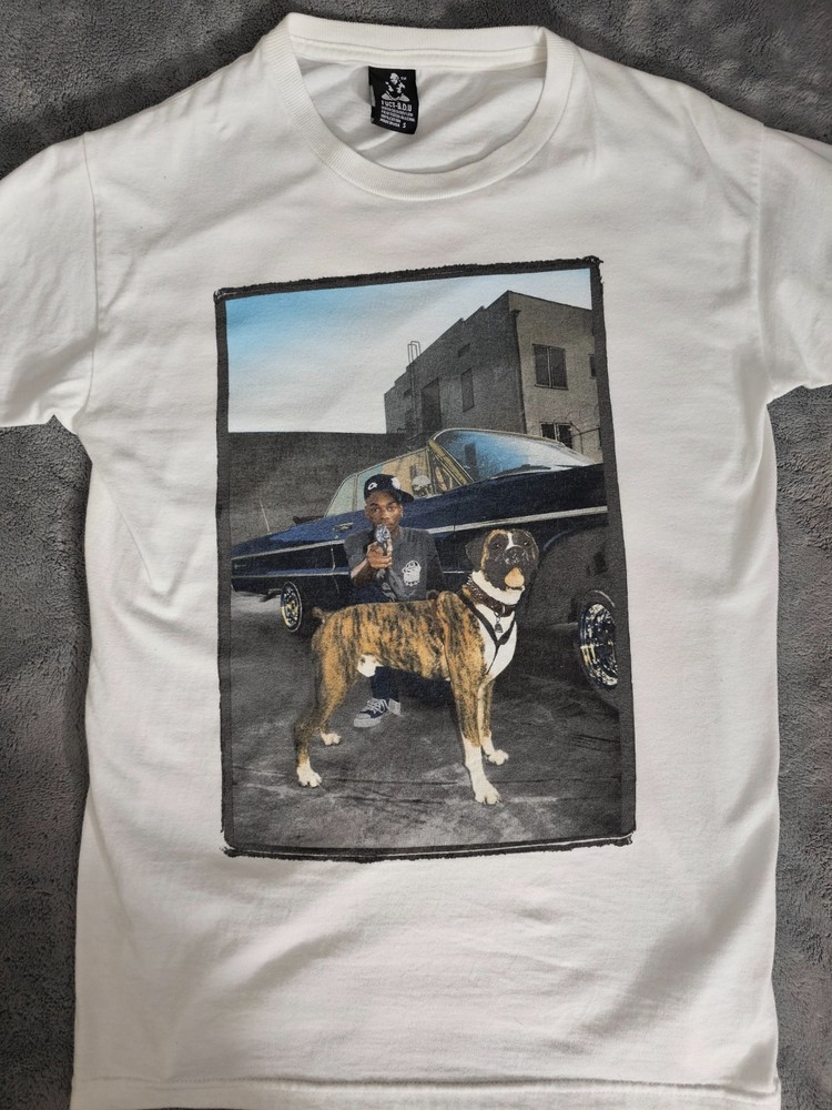 FUCT x Shawn Mortensen Photo Series Mens T Shirt Snoop Dogg Small