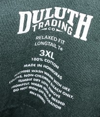 t-shirt 3xlarge Duluth Trading company tools construction 31 inches pit 2 pit