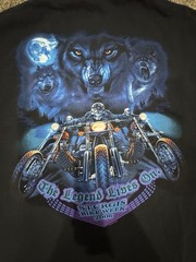 Vintage Sturgis Bike Week 2006 T Shirt Mens L Wolf Biker Graphic Motorcycle Tee