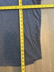 Banana Republic Men’s Indigo Heather Henley T-Shirt Size XL Moisture Wicking