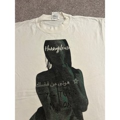 Shaka Wear Graphic T-Shirt Mens M Cream Excellent Drop Shoulder Heavyweight Tee