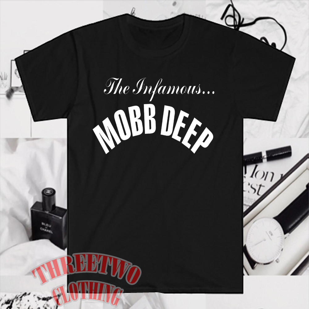 The Infamous Mobb Deep Men’s Black T-Shirt Size S to 5XL