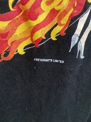 Vintage 80s Stardust Art Deco Sevenarts Limited Single Stitch Rare USA Made XL