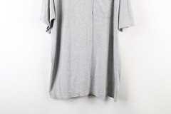 Vintage 90s Streetwear Mens 2XL XXL Blank Short Sleeve Pocket T-Shirt Gray USA