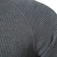 Mens Casual Henley T-shirt Solid Slim Fit Button Pullover Long Sleeve Tops Tunic