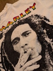 Vintage Bob Marley Shirt Size Large Roots Reggae Wailers Jacob Miller Peter Tosh