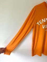 Nike Tennessee Volunteers Tennessee Orange Long Sleeve T-Shirt Athletic Cut