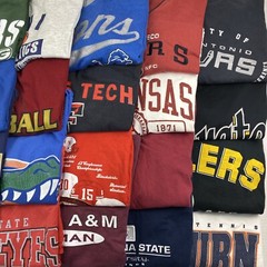 Wholesale Lot of 20 Men’s Sports Tee Shirts (Size Breakdown in Desc)