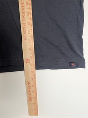 Faherty Henley Shirt Mens Size Large Sunwashed Short Sleeve Organic Cotton Blue