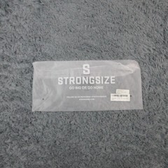 STRONGSIZE Shirt Mens 5XL Black Longer Crew Neck Tagless Oversized NWOT