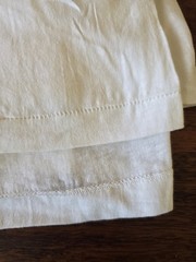 New NWOT Vintage 50s Penny’s White Blank Soft T-shirt Size 46 100% Combed Cotton