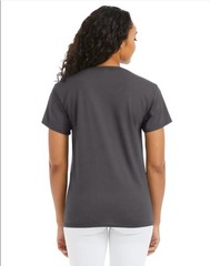 Hanes 5170 5XL EcoSmart Crewneck Short Sleeve Tee Pit to Pit 31″ Smoke Gray