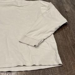 Columbia Mock Neck Sz XL Beige Long Sleeve Cotton Outdoors Hiking Base Layer
