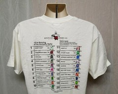 Kentucky Derby 131 The Horses Have Reached The Post Adult Large White TShirt