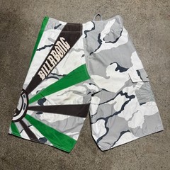 VINTAGE – BILLABONG ANDY IRONS RISING SUN SIGNATURE OARDSHORTS 3X WORLD CHAMP 32