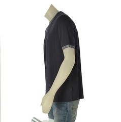 MENS BUGATTI PARICOLLO CONTRASTING EDGES COTTON BLEND T-SHIRT ART. 8350 75091