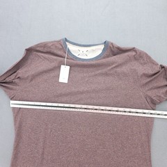 Left Coast Tee – Long Sleeve T-Shirt Mens Large Striped Cotton, Shaped – NWT