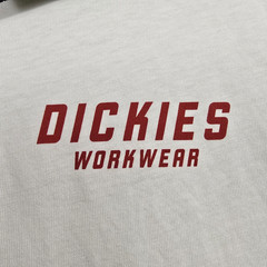 Dickies Workwear SHIRT Mens 2XL XXL White Casual America Eagle Distressed NWT