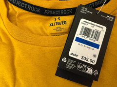 Under Armour Project Rock RSPCT Men’s Sz M/ L / 4XL Short Sleeve Gym T-Shirt New