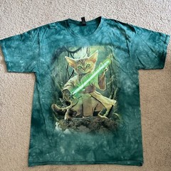 The Mountain Star Wars Theme Yoda Cat, Different Colors, Brand New, Men’s Sizes